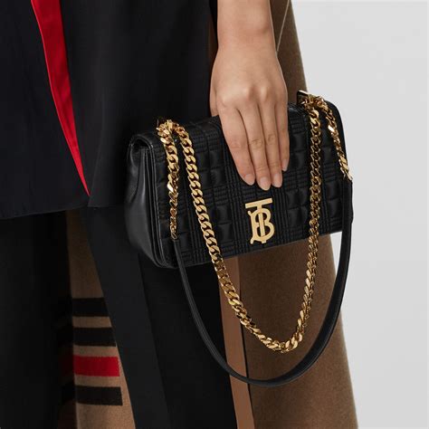 burberry black bag gold chain|burberry purses bloomingdale's.